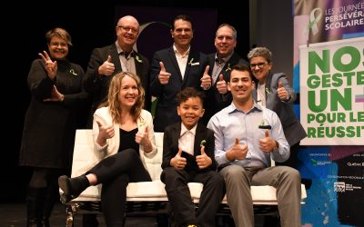 Lancement des Journées de la persévérance scolaire en Estrie