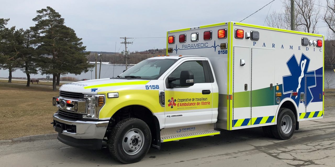 Plus de 1,8 million $ pour la couverture ambulancière dans le comté de Richmond