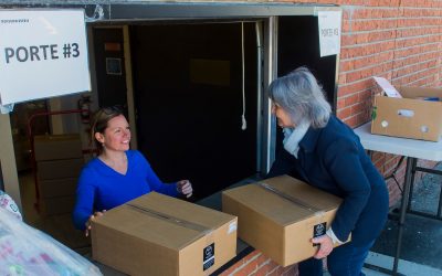 Les producteurs agricoles donnent 12 550 $ aux banques alimentaires de l&rsquo;Estrie