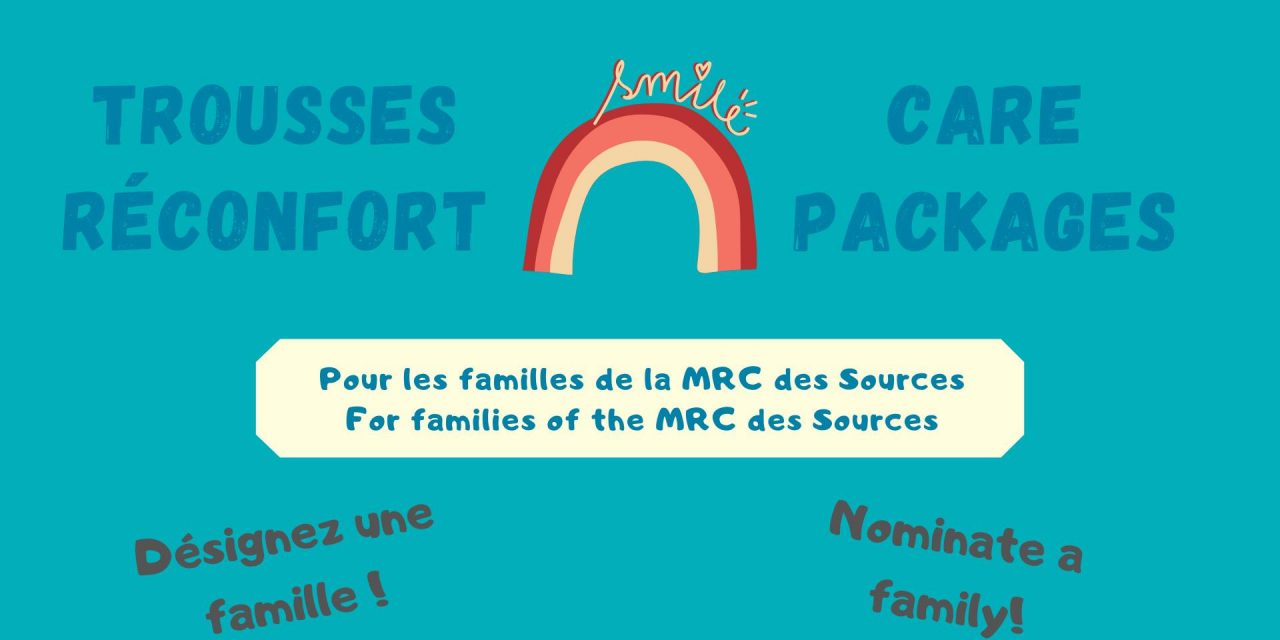 Des trousses spéciales pour les familles de la MRC des Sources
