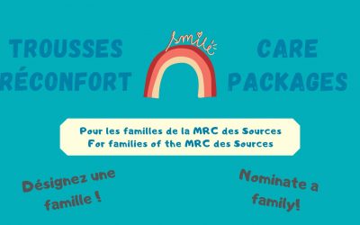 Des trousses spéciales pour les familles de la MRC des Sources