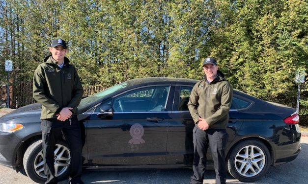 Deux cadets de la Sûreté du Québec à Windsor cet été