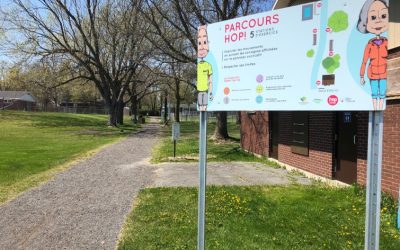 Un parcours favorisant les saines habitudes à Victoriaville