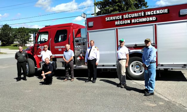 Un nouveau camion incendie pour la région de Richmond
