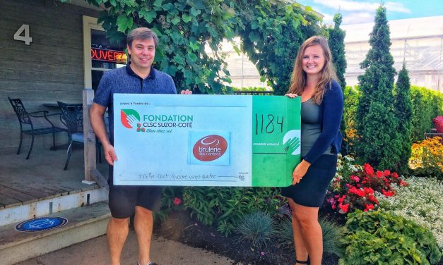 Près de 1 200 $ pour la Fondation CLSC Suzor-Côté