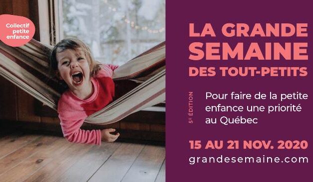 Une 5e édition pour la Grande semaine des tout-petits