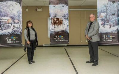 Des oeuvres de l&rsquo;artiste Sandra Picken Roberts choisies pour des oriflammes à Richmond