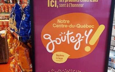 Campagne régionale d&rsquo;affichage des produits du Centre-du-Québec