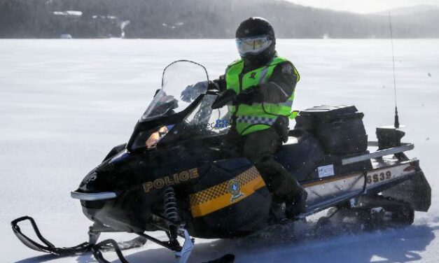 Présence policière accrue dans les sentiers de motoneiges le 20 février