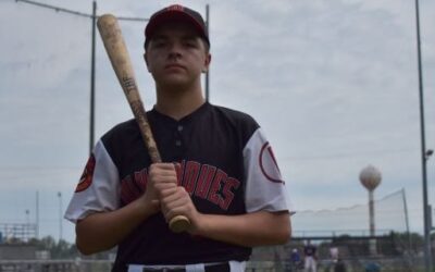 Un joueur de baseball de Danville au camp d’entraînement du Rocket de Coaticook