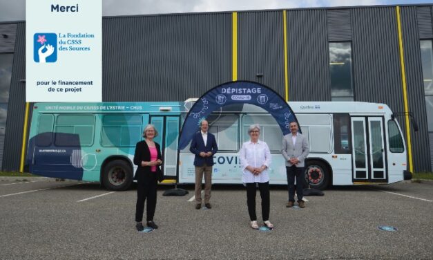 Plus d&rsquo;un million $ pour deux unités mobiles destinées d&rsquo;abord au dépistage et à la vaccination en Estrie