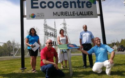 La Ville de Val-des-Sources donne le nom d’une pionnnière de la récupération à son nouvel écocentre