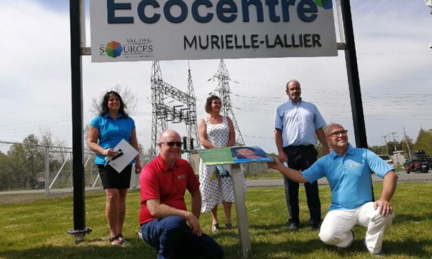 La Ville de Val-des-Sources donne le nom d&rsquo;une pionnnière de la récupération à son nouvel écocentre