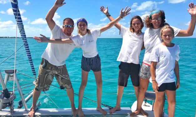 La famille Rancourt de retour sur terre ferme