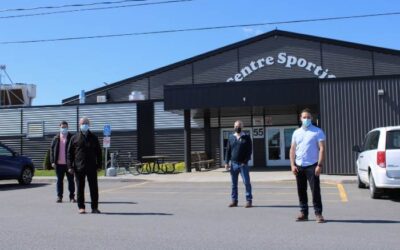 Projet de rénovation de plus de 5 millions $ au Centre sportif Paul-de-la-Sablonnière à Princeville