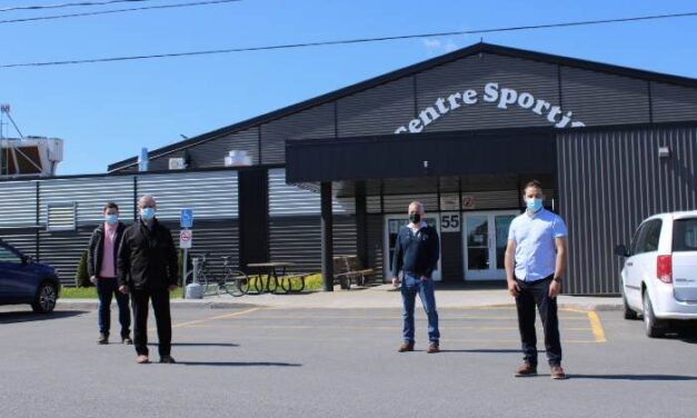 Projet de rénovation de plus de 5 millions $ au Centre sportif Paul-de-la-Sablonnière à Princeville