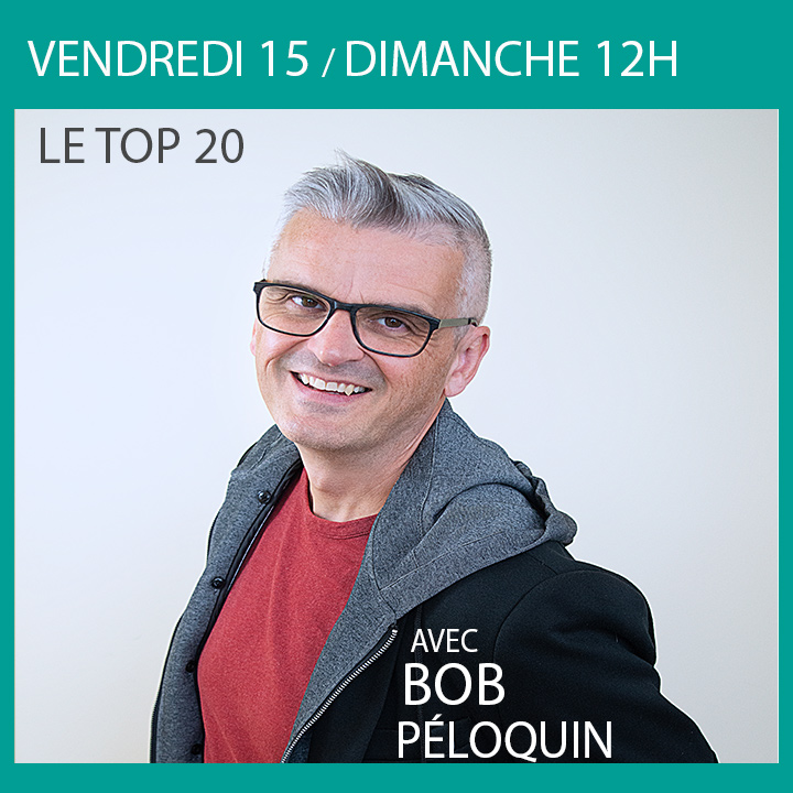 Page couverture TOP 20 Bob Péloquin