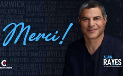 Alain Rayes réélu dans richmond-Arthabaska