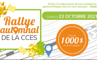 Entrevue : Pascal Lapointe, Rallye automnal de la CCES