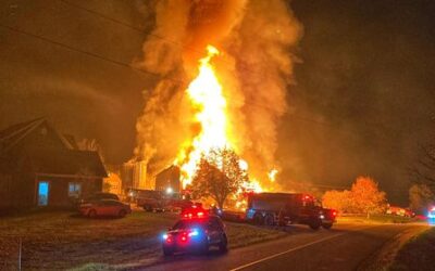 Un poulailler réduit en cendres à Saint-Christophe-d’Arthabaska