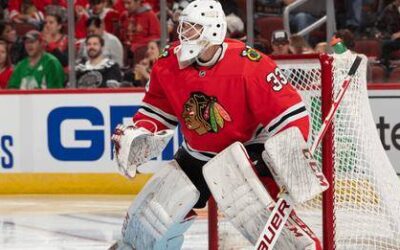 Le gardien de but Alexis Gravel à Trois-Rivières