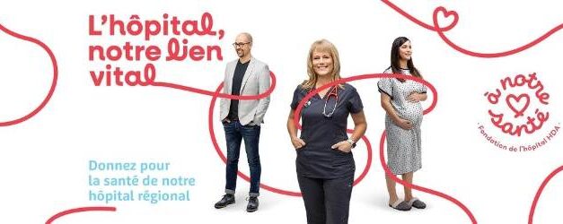 Objectif de 2,2 millions $ pour la campagne de la Fondation À Notre Santé