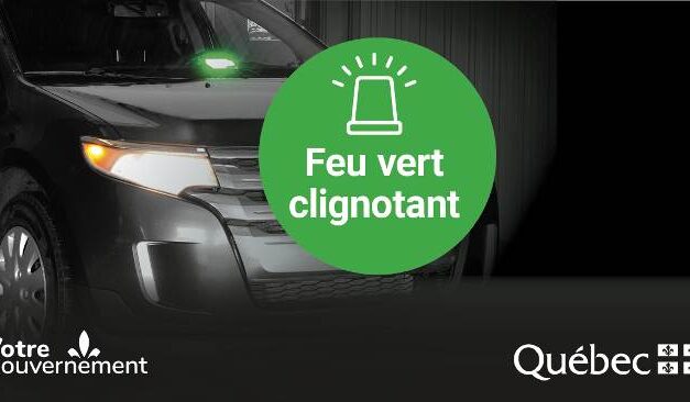 Le feu vert clignotant sera utilisé par le service incendie de Danville