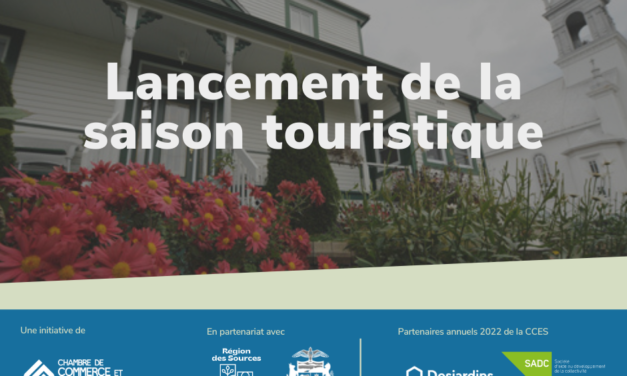 Entrevue : Lancement de la saison touristique dans la MRC des Sources