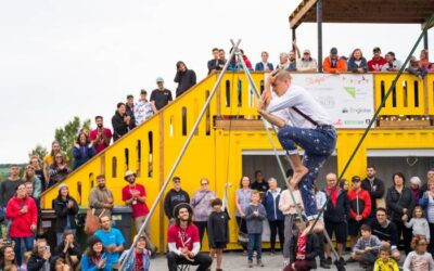 Entrevue avec Marie-Ève Camiré, journée Slackline à Val-des-Sources