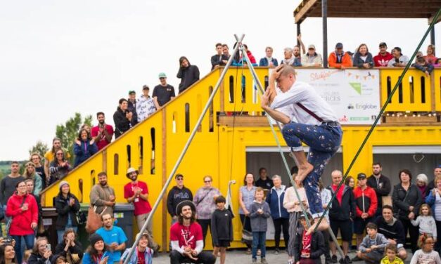 Entrevue avec Marie-Ève Camiré, journée Slackline à Val-des-Sources