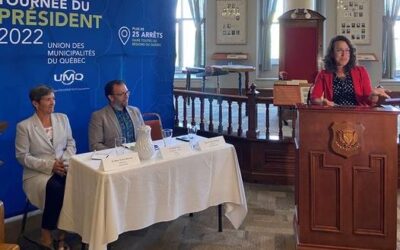 Arrêt de l&rsquo;UMQ en Estrie pour être prêt en vue des élections au Québec