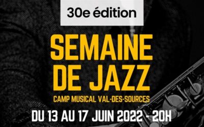 Entrevue : Pascal Lapointe, Semaine de Jazz du Camp musical de Val-des-Sources