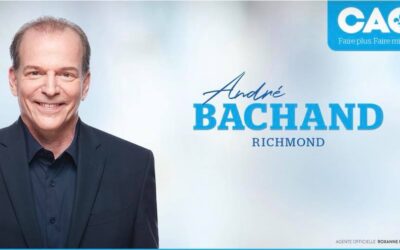 André Bachand confirme sa candidature dans Richmond
