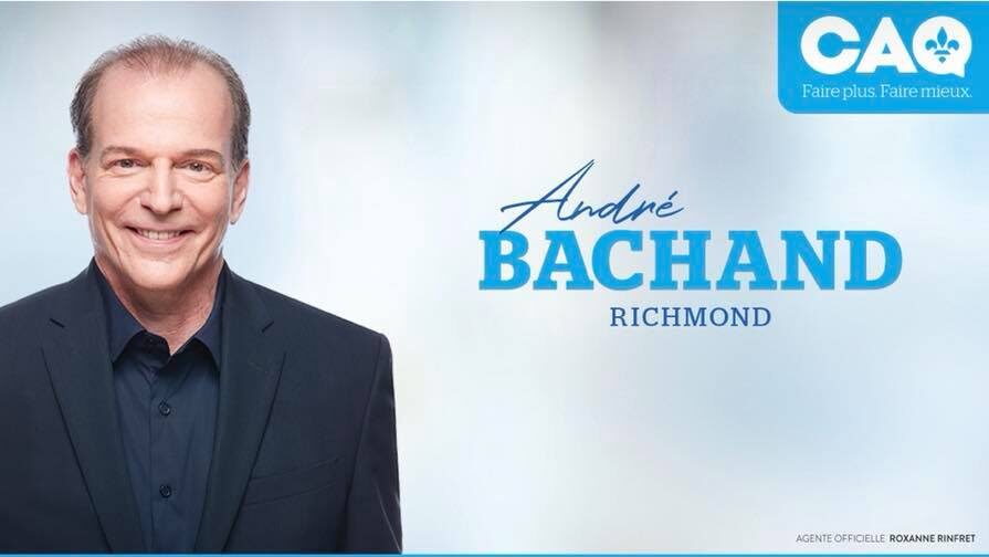 André Bachand confirme sa candidature dans Richmond