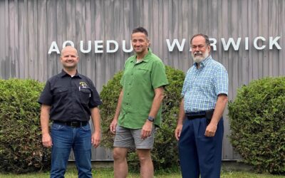 Le projet de l’usine de filtration d’eau va bon train à Warwick