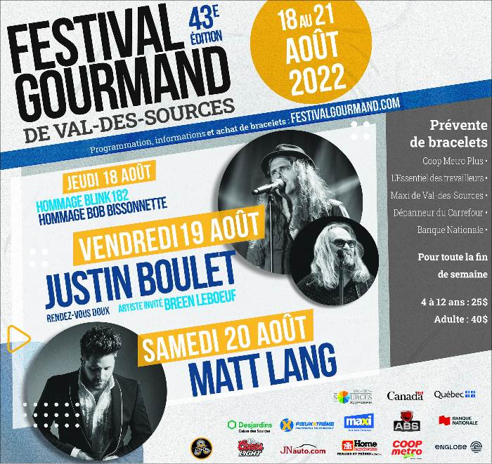 Les festivaliers attendus à ValdesSources pour la 43 édition du Festival gourmand CJAN MEDIA Les festivaliers attendus à ValdesSources pour la 43 édition du Festival gourmand CJAN MEDIA