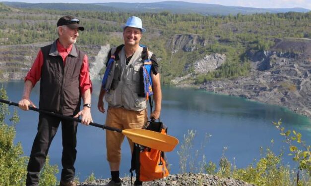 Une activité pour découvrir la mine Jeffrey en kayak