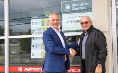 Yvon Vallières donne son appui au candidat de la CAQ Eric Lefebvre