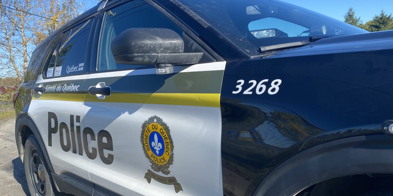 La Sûreté du Québec enquête sur un incendie qualifié de suspect à Saint-Georges-de-Windsor