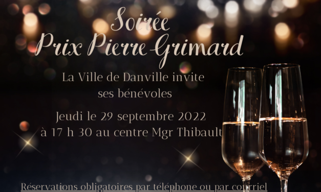 Appel de candidature pour le prix Pierre Grimard 2022
