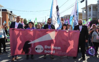 Visite de la FSSS CSN au bureau du député Sébastien Schneeberger