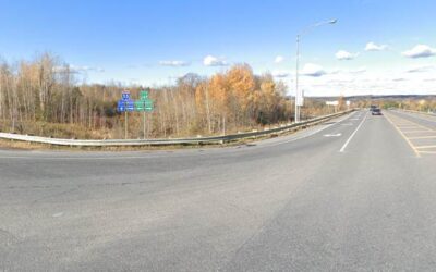 Début du réaménagement de l’intersection de la route 249 et du 2e rang à Saint-François-Xavier-de-Brompton