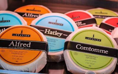 Cinq fromages de La Station de Compton se démarquent