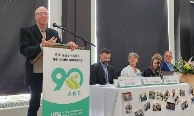 Les délégués de l&rsquo;UPA-Estrie réunis pour une 90e assemblée générale annuelle
