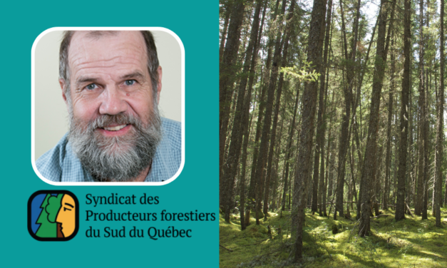 Entrevue : André Roy, président du Syndicat des producteurs forestiers du Sud du Québec