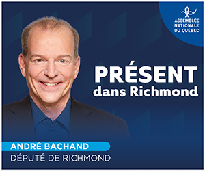  André Bachand député de Richmond à l’assemblée nationale Coalition Avenir Québec CAQ 