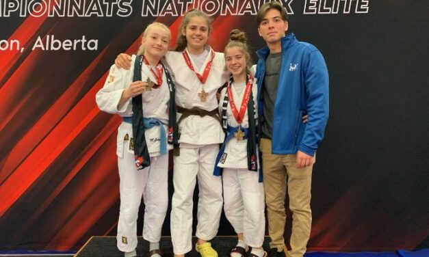 De bons résultats pour le Club de judo Asbestos-Danville à Edmonton