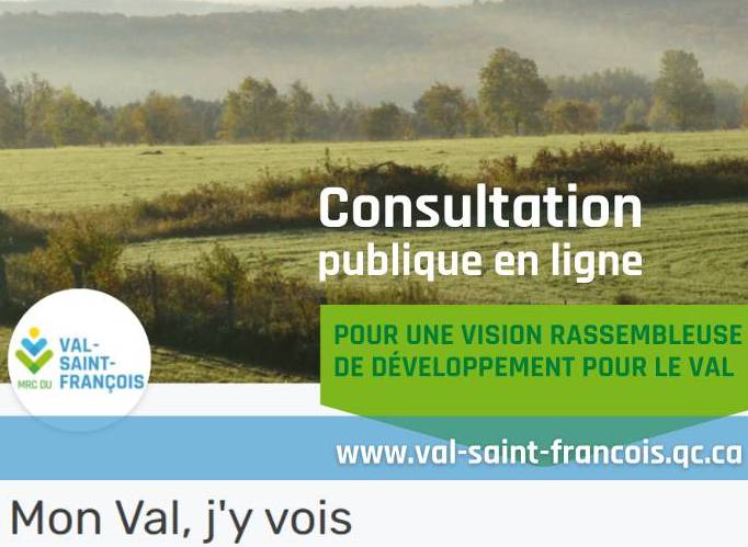 Entrevue : Geneviève Giasson, consultation publique dans le Val-Saint-François