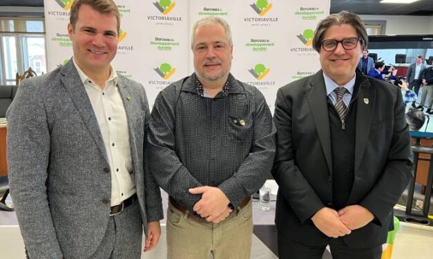 Le 1er conseiller scientifique en chef d’une ville nommé à Victoriaville