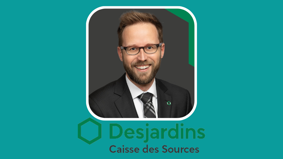 Entrevue : Éric Lafrenière, assemblée générale de la Caisse Desjardins des Sources